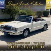 1985 Chrysler Le Baron Le 73k Miles for sale!