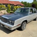1985 Chrysler LeBaron Sedan Blue FWD Automatic
