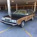 1985 Chrysler Town and Country Woody Wagon 58,165 mi Black Excellent Condition