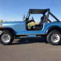 1985 CJ-7 RENEGADE FROM NEW MEXICO AUTOMATIC A/C ICE BLUE COLOR CODE 4C ROT FREE