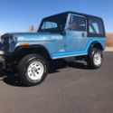 1985 CJ-7 RENEGADE ROT FREE FROM CALIFORNIA WITH HARD TO FIND PAINT CODE AJ