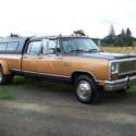 1985 Dodge 1 Ton Dually Crew Cab 2 wheel drive, 440, Auto, Long Box