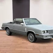 1985 Dodge 600 Convertible Grey
