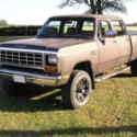 1985 Dodge Crew cab W350 short box Power Ram
