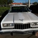 1985 Dodge Diplomat Salon 5.2 L 4 Bbl Retired Police 4-door sedan AHB fender tag
