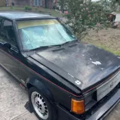 1985 Dodge Omni Hatchback Black Turbo 2