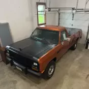1985 Dodge Power Ram Royal SE 4x4  Pickup truck great running beautiful truck