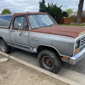 1985 Dodge Ramcharger 4x4