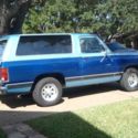 1985 Dodge Ramcharger (Bronco Blazer)