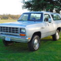 1985 Dodge Ramcharger Sport Utility 2-Door 5.2L GAS V8 AUTOMATIC 100K MILES