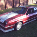 1985 Dodge Shelby Charger T1 2.2 turbocharged 5 speed garnet red