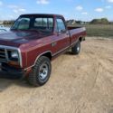 1985 Dodge W150 Pick-Up 4X4 3.7 Manual - Power Ram