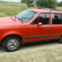 1985 escort wagon diesel wagon dry western car org paint