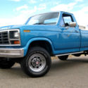 1985 F-250 4X4 Long bed XLT LARIAT 7.5L manual 5th wheel hitch