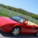 1985 FERRARI MONDIAL Cabriolet only 19kmi fresh resto/updated mint, warranty 4V