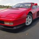 1985 Ferrari Testarossa Flying Mirror. RED COUPE 9.5K miles