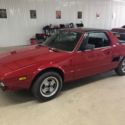 1985 Fiat X 1/9 Bertone Red Low Miles Fresh Paint Mechanically Sound