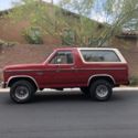 1985 FORD BRONCO 4x4 XLT lariat sport 44,889 low miles - 351 V8 - RED * original