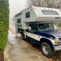 1985 Ford F-250 Pickup Blue 4WD Automatic