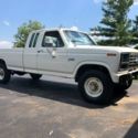 1985 FORD F250 EXT CAB 4X4 RUST FREE WESTERN BRUSH TRUCK