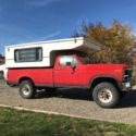 1985 Ford F250XL with 1998 North Star pop up camper combo