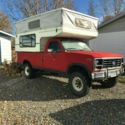 1985 Ford F250XL with popup camper