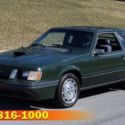 1985 Ford Mustang SVO Hertz Flemings Ultimate Garage