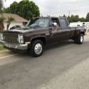 1985 GMC 3500 Sierra Classic 4 door crew cab dually