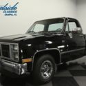1985 GMC Sierra 1500 65725 Miles Black Pickup Truck 5.7 Liter V8 3 Speed Automat