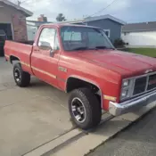 1985 GMC Sierra 1500 Red 4WD Automatic