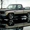 1985 gmc sierra classic hot rod shop swb patina Chevy C10 Cheyenne silverado 4x4