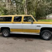 1985 GMC Suburban 4x4 1500 Sierra Classic 1-Owner 48k Actual Garaged NO RESERVE