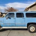 1985 GMC Suburban  K20 2500 3/4 Ton 4x4 Squarebody G80 Locker NO RESERVE
