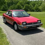1985 Honda Prelude Coupe Red 1800