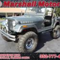 1985 Jeep CJ 4wd CJ7 224,232 Miles Blue Utility Manual Transmission