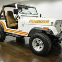 1985 Jeep CJ  50450 Miles White  4.2L 6-cylinder 5-speed Manual