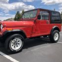 1985 JEEP CJ-7 ONLY 1 OWNER SINCE NEW GREAT LOOKING JEEP SEBRING RED