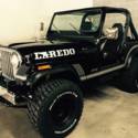 1985 Jeep CJ-7 Rare Automatic Black Restored 4x4 CJ7 (CJ, Wrangler)