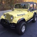 1985 Jeep CJ 7 Yellow Lift