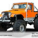 1985 Jeep CJ 8 Scrambler  Orange Jeep 350 V8 3 Speed Automatic