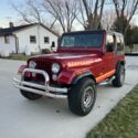 1985 Jeep CJ Red 4WD Manual CJ7