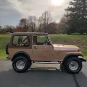 1985 Jeep CJ7 6 cylinder, 5 spd AC, LOW MILES, ORIGINAL 81K