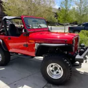 1985 Jeep CJ7 bimini top