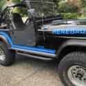 1985 Jeep CJ7 Black 4WD Manual
