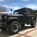 1985 Jeep CJ7  color black