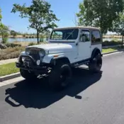 1985 Jeep CJ7 Fuel Injected Runs Great