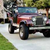 1985 JEEP CJ7 LAREDO SURVIVOR
