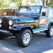 1985 Jeep CJ7 Renegade Triple black 4 Speed