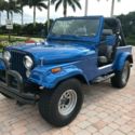 1985 Jeep CJ7 Runs Fantastic RESTORED! No expense spared! 1984 1986 BLUE