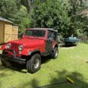 1985 Jeep CJ7 SUV Red 4WD Manual CJ7